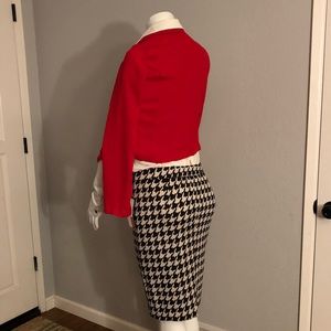 Elle houndstooth Skirt